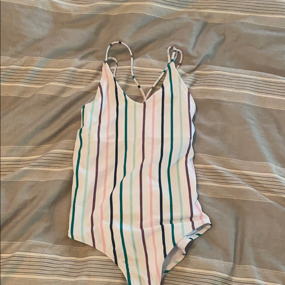 Girls- Old Navy One Piece Swimsuit - Large